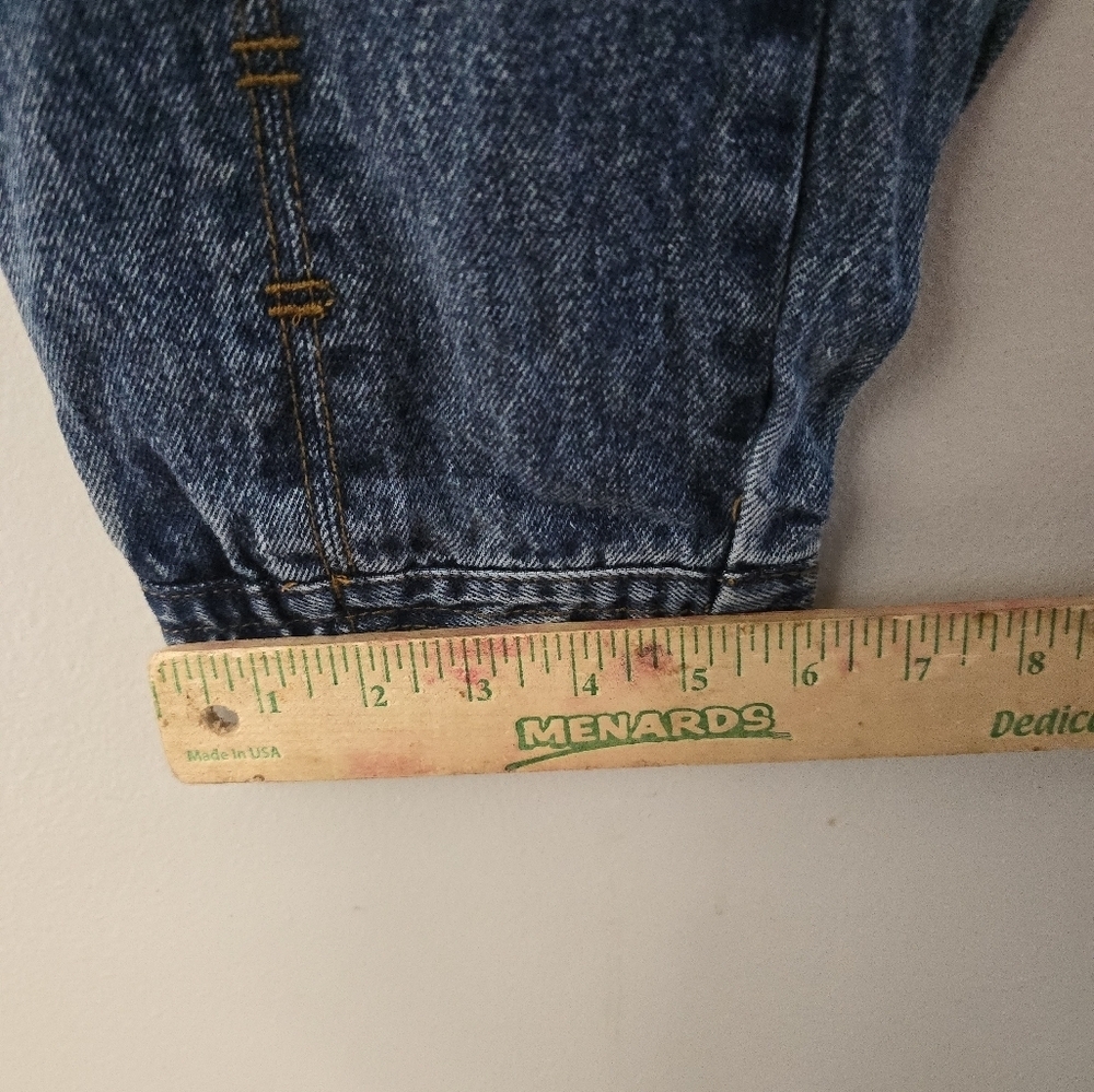 Sergio Never Legal Jeans Mens 33x30 Blue Vintage 80s Legal Dont Make It Right - Picture 9 of 10